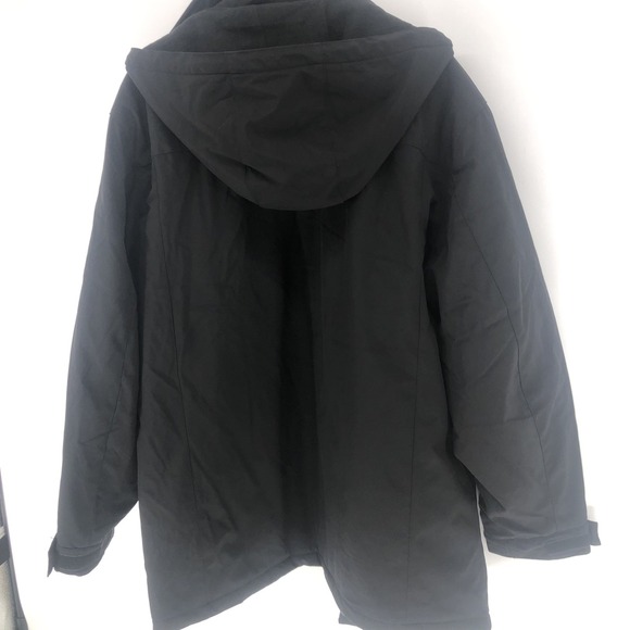 Weatherproof Men's Ultra Tech Jacket w/Removable Hood BLACK XXLARGE XXL #1311004 - Picture 15 of 16